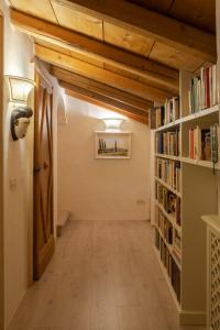 Knihovna v bed and breakfast