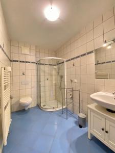 Koupelna v ubytování Apartment Krummholz