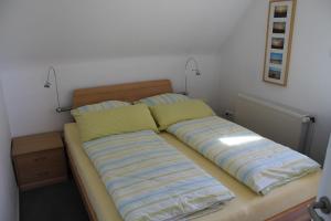 Postel nebo postele na pokoji v ubytování Haus Rieckhoff