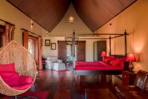 Posezení v ubytování Nakara Villas & Glamping Udon Thani