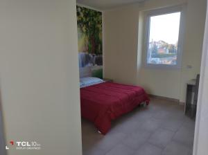 Postel nebo postele na pokoji v ubytování Villa ARA rossa