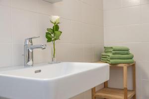 Kúpeľňa v ubytovaní Gasthof-Pension Sandwirt