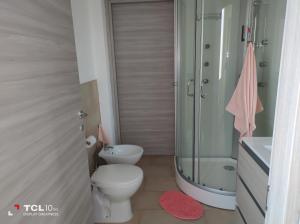 Koupelna v ubytování Villa ARA rossa