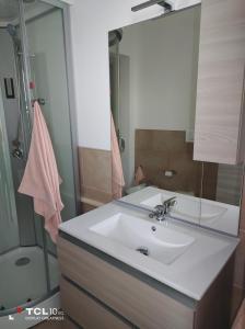 Koupelna v ubytování Villa ARA rossa