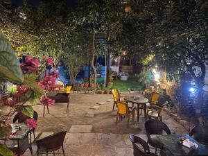 Um jardim em Birds Nest Hostel