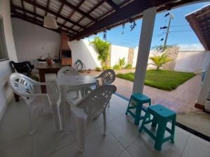 Patio nebo venkovní prostory v ubytování Solar das Sabiás Harmonia com a Natureza