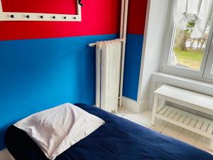 Postel nebo postele na pokoji v ubytování Appartement de standing à Vallorbe