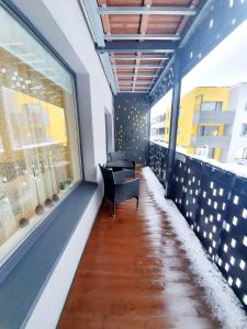 Ban công/sân hiên tại Kasekodu apartament