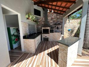 Αίθριο ή υπαίθριος χώρος στο Casa Luz - triplex com piscina
