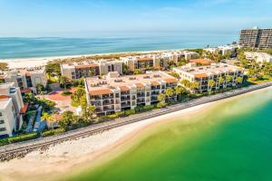 an aerial view of a resort on the beach at Land's End 5-204 Gulf-Bay Front - Premier in St. Pete Beach