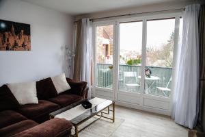 Balkon lub taras w obiekcie Le nid douillet