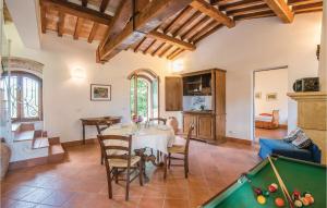 an image of a living room with a pool table at Egidio in Vigne
