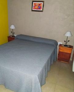 Katil atau katil-katil dalam bilik di Cabañas Lomas de Calamuchita