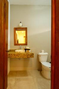 Ein Badezimmer in der Unterkunft Hotel Boutique Casa Hipil
