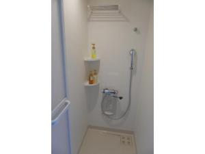 a bathroom with a shower and a sink at Megu fuji 2021 - Vacation STAY 21473v in Fujiyoshida