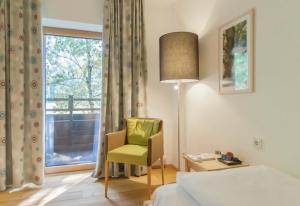 Voodi või voodid majutusasutuse Hotel B&B "Zur Schanz" toas
