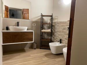 Koupelna v ubytování B&B Cascina Sagrestia + 37 fotografií