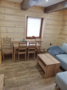 Posezení v ubytování Apartament na krzywym