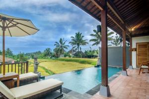 Bazén v ubytování Danakha Villa Ubud nebo v jeho okolí