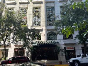 Bygningen som lejlighedshotellet ligger i