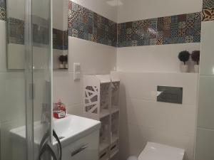 Kúpeľňa v ubytovaní Apartament Zachód + 16 fotografií