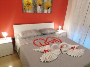 Posteľ alebo postele v izbe v ubytovaní Curchiticà