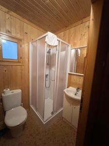 A bathroom at Complejo la Regalina