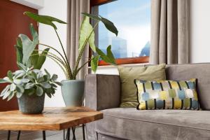 Posezení v ubytování Nord29 - Exklusive Ferienwohnung am Waldrand Meschede