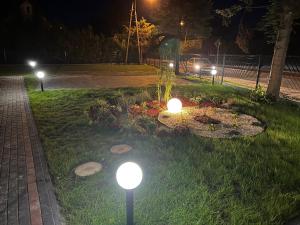 Pensjonat u Tosiek外面的花园