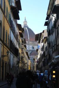 Vispārējs skats uz pilsētu Florence vai skats uz pilsētu no dzīvokļa