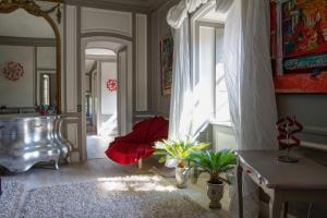 Posezení v ubytování Chateau du Besset