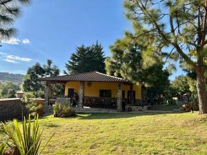 Zahrada ubytování Cabaña No.9 Puerta del Bosque Mazamitla.