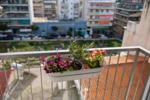 Balkón nebo terasa v ubytování "Elegance" Central Luxury Apartment Piraeus