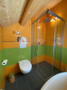 Koupelna v ubytování Swiss Alps View Apartment - contactless self check-in + 14 fotografií
