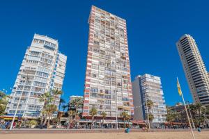 Widok na miasto Benidorm z tego apartamentu