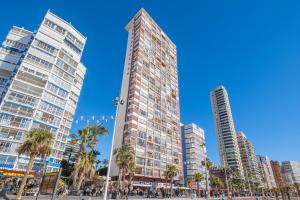 Widok na miasto Benidorm z tego apartamentu