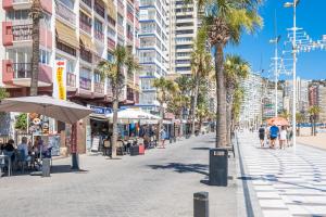 Goście zatrzymujący się w obiekcie Las Damas 14-B Sea View Levante Beach
