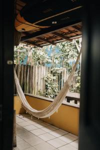 Uma varanda ou terraço em Hostel Ondas Caraíva