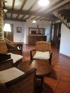 Posezení v ubytování Casa rural osvilares