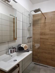 Een badkamer bij Apartmán U Bašty