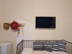 TV a/nebo společenská místnost v ubytování B&B Porto Trani