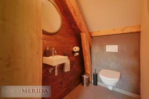 Ένα μπάνιο στο Loft Merida - Designer Apartment with Large Bathtub +12 φωτογραφίες