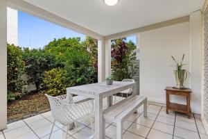 Jardí fora de Raffles Mooloolaba