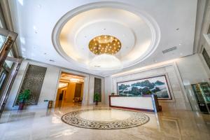 TV a/nebo společenská místnost v ubytování HeBei Cuipingshan Guest House