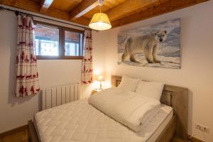 Posteľ alebo postele v izbe v ubytovaní Le Caribou - Appt 3 chambres proche pistes