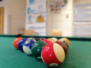Biliár nebo kulečník v ubytování Hostel CENTRUM