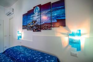 Cama o camas de una habitación en Amalfi Coast Ncopp' a' Scalinatella