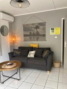 Posezení v ubytování Bungalow Tec-Tec St Leu