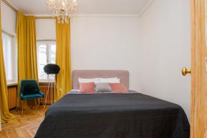 Postel nebo postele na pokoji v ubytování Apartment Peegel in city center free parking