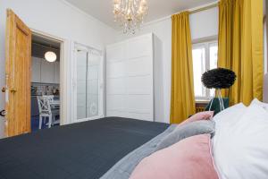 Postel nebo postele na pokoji v ubytování Apartment Peegel in city center free parking